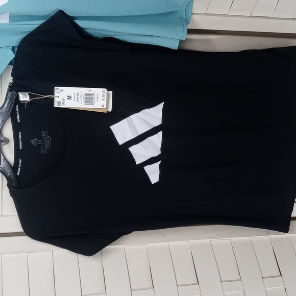 (Lot of 3) Adidas Primegreen Athletic Training Printed 3 Bar T-Shirts - Picture 2 of 12